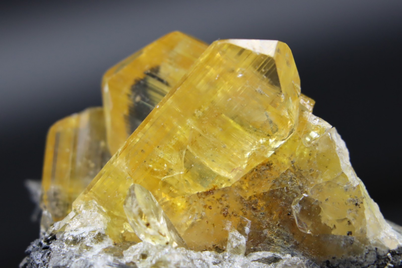 Anglesite - Touissit, Morocco