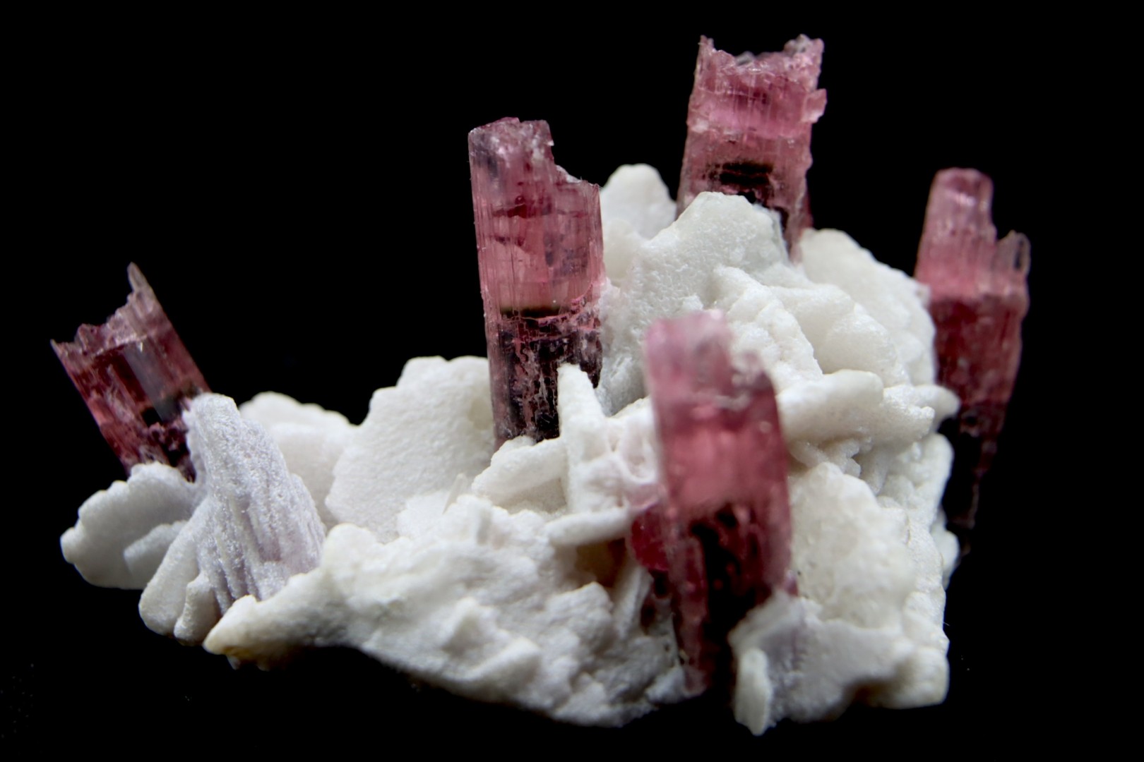Tourmaline & albite - Giltit-Baltistan, Pakistan