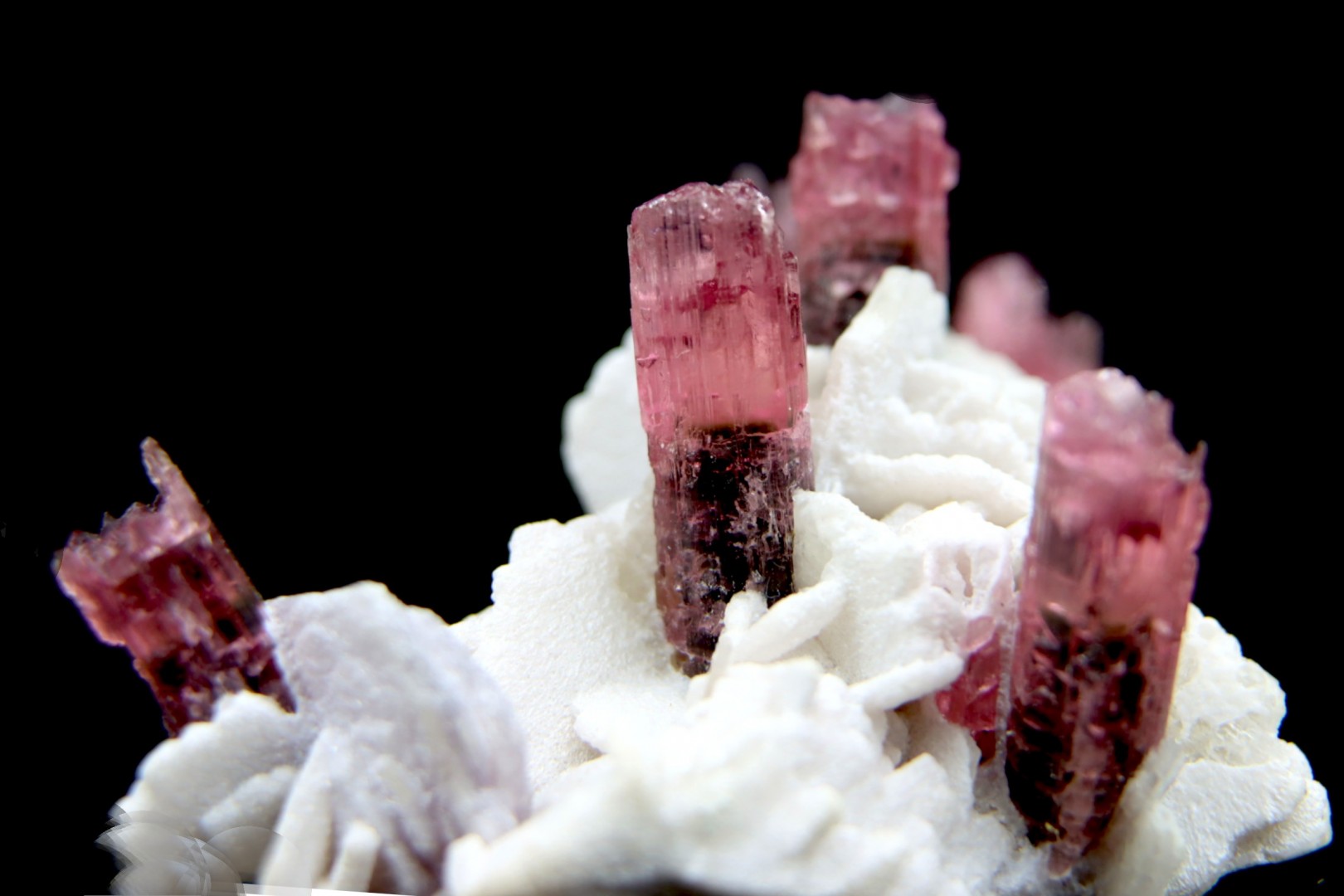 Tourmaline & albite - Giltit-Baltistan, Pakistan