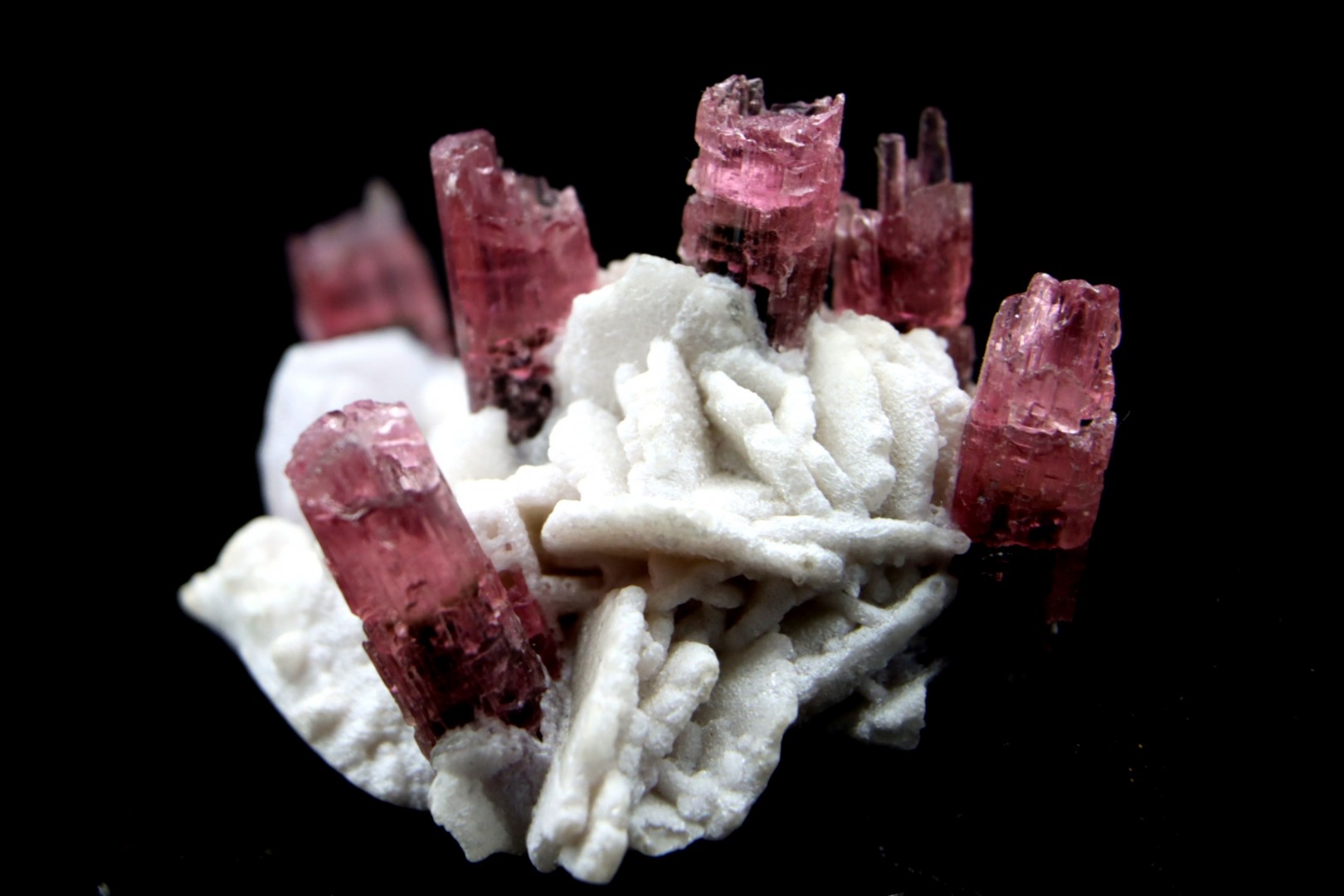 Tourmaline & albite - Giltit-Baltistan, Pakistan