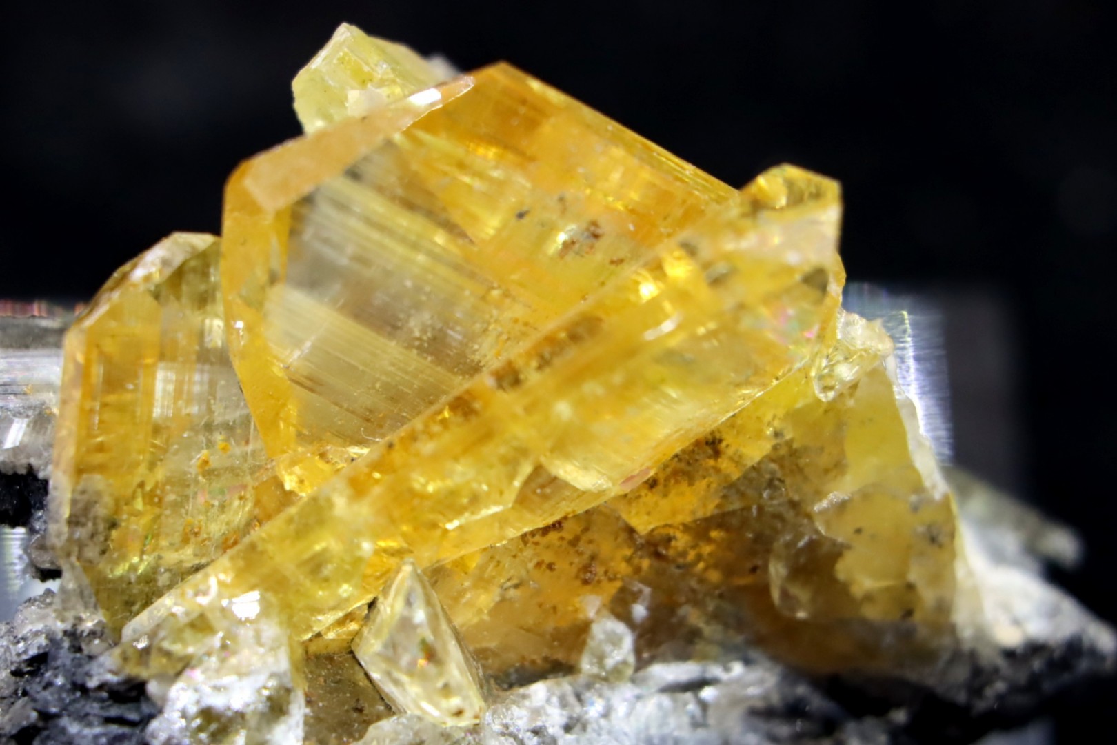 Anglesite - Touissit, Morocco