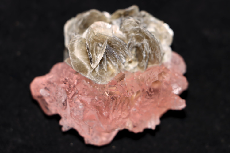 Pink fluorite and muscovite - Gilgit-Baltistan, Pakistan