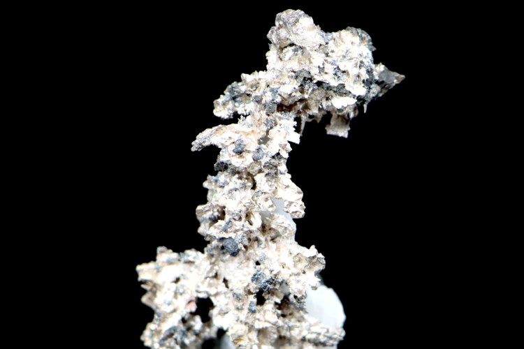 Native silver on calcite - Bou Azzer, Morocco