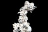 Native silver on calcite - Bou Azzer, Morocco