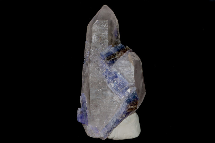 Rare association of tanzanite and quartz - Coliondo, Tanzania